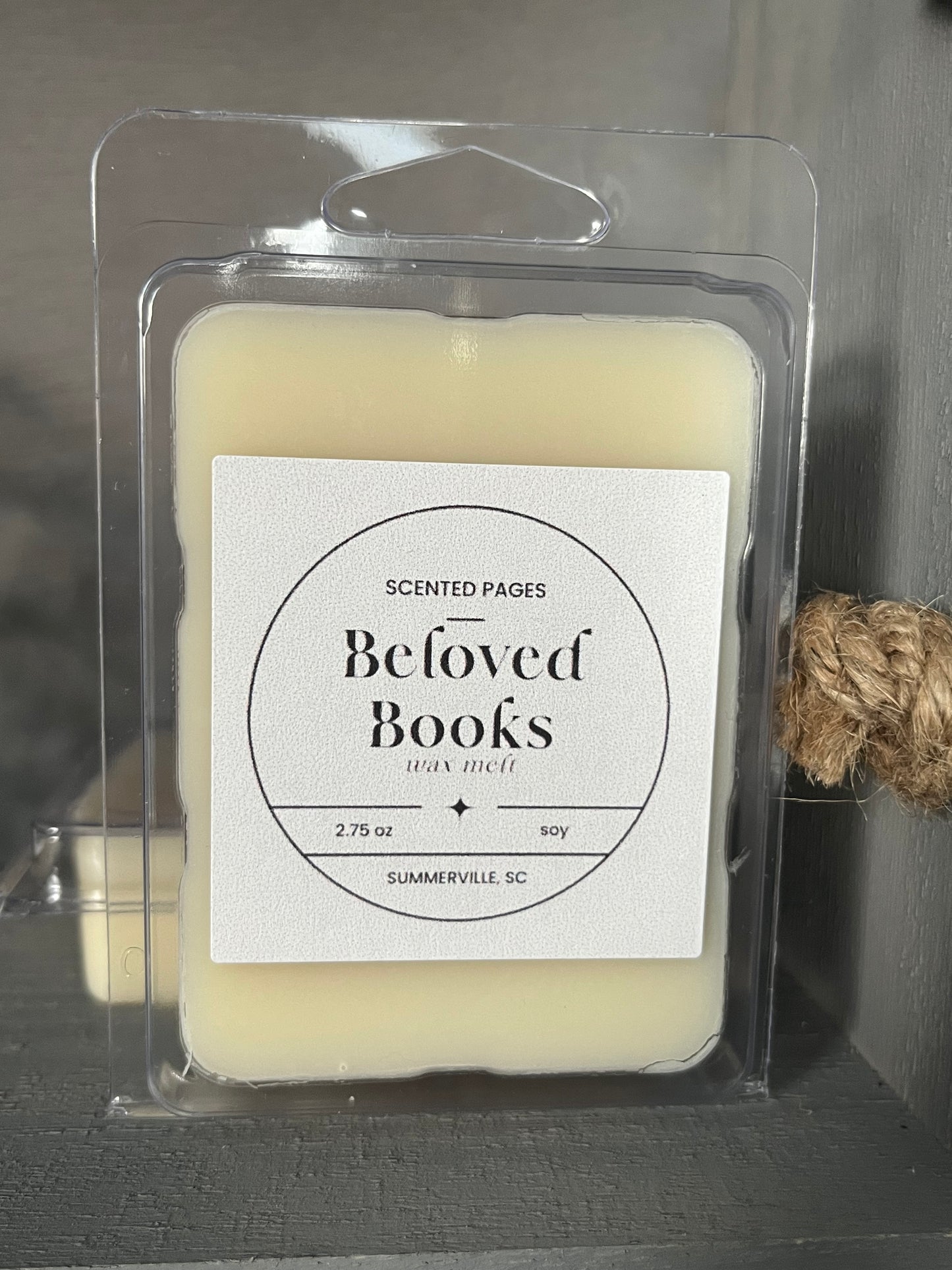 Beloved Books Wax Melt